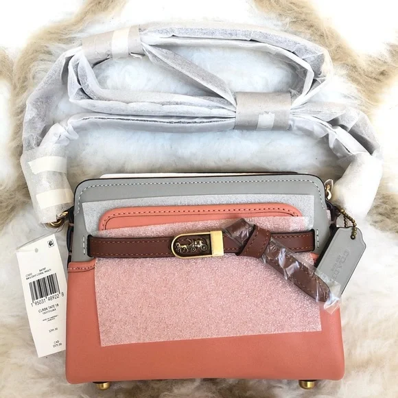 100% Authentic Brand New Coach Tate 18 Crossbody C2632 In Colorblock - Picture 14 of 16